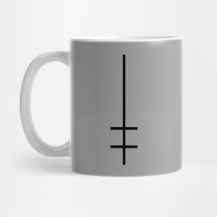 Upside Down Patriachal Cross Mug